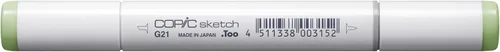 Miniatura 4 de Copic Markers G21-Sketch, color verde lima (Lime Green)