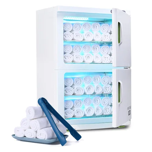 Miniatura 11 de BYOOTIQUE - Mini calentador de toallas calientes de 5 litros, calentador profesional de secado rápido, portátil, para sala de manicura, facial
