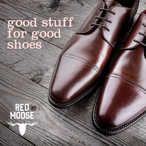 Miniatura 5 de RED MOOSE Crema para botas y zapatos - Kit de pulido para zapatos de cuero - Haz que tus zapatos brillen - Fabricado en los EE.UU