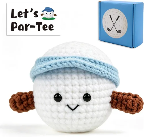 Miniatura 11 de Regalos positivos de ganchillo de béisbol para niños, hombres, papá, muñeca de punto inspiradora con tarjeta de aliento y llavero de caja, divertida