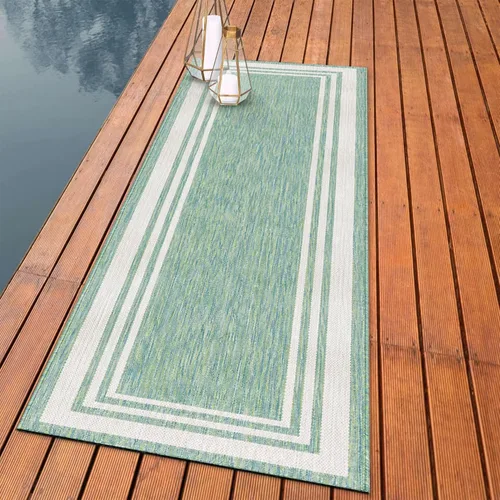 Miniatura 27 de Keen Home Design Alfombra para Terraza al Aire Libre - 5x8 Lavable para Interior/Exterior para Patio, Cocina, Balcón, Playa, Jardín, Terraza y Trend