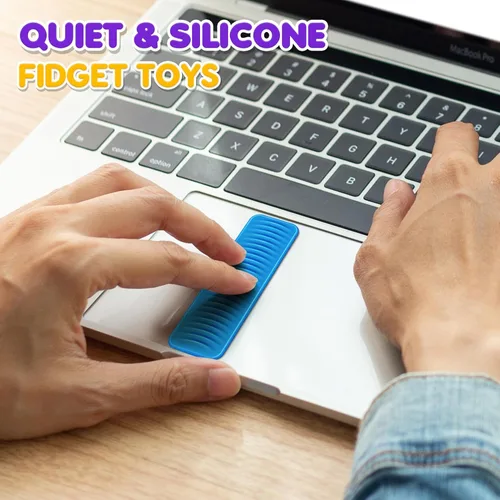 Miniatura 2 de Juguetes sensoriales para niños y adultos: paquete de 8 juguetes de succión texturizados para niños con autismo, calmantes - pegatinas sensoriales