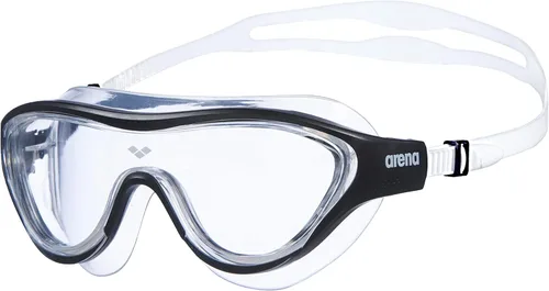 Miniatura 11 de ARENA Gafas de natación unisex para adultos, gafas de natación para hombres y mujeres, de gran ajuste, espejo de policarbonato/lente sin espejo