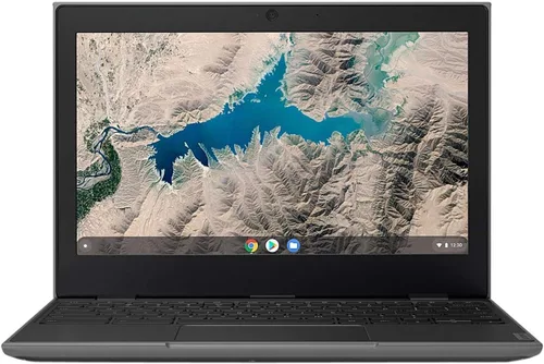 Miniatura 2 de Lenovo Laptop Chromebook 100E de 2ª generación, pantalla HD de 11.6 pulgadas (1366 x 768), procesador MediaTek MT8173C, 4 GB de RAM, 32 GB eMMC TLC