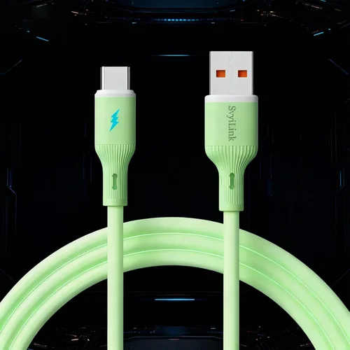 Miniatura 11 de Cable USB PD cargador rápido iluminado (USB 4 en 1 azul), soporta transferencia de datos, se puede utilizar como luz nocturna, longitud del cable