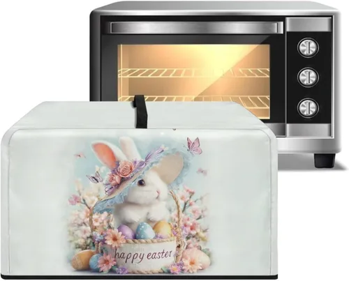 Miniatura 32 de Cubierta de horno de microondas de convección para encimera, tostadora, horno, protector de electrodomésticos para decoración de cocina del hogar
