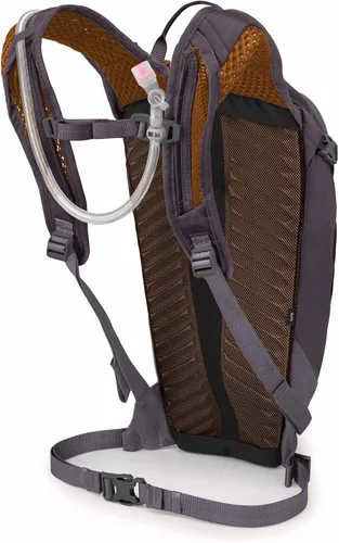 Miniatura 7 de Osprey Salida 8L Mochila de ciclismo para mujer con depósito hidráulico, color gris Space Travel Space Travel Gris