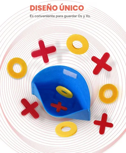 Miniatura 9 de JoyCat Tic Tac Toe Mini Juego de Mesa Juguete para Niños y Familia, Recuerdos de Fiesta de Cumpleaños, Bolsa de Golosinas, Divertida Actividad