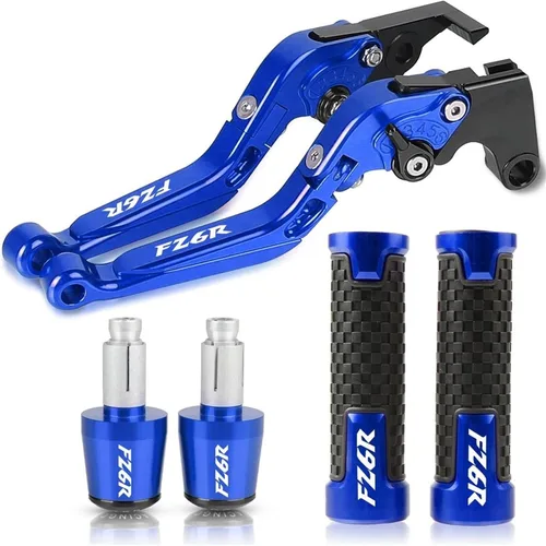 Miniatura 6 de Palancas de embrague de freno de motocicleta para manillar Yamaha FZ6R FZ 6R FZ-6R 2009 2010 2011 2012 2013 2014 2015 2016 2017 (Color : 1)