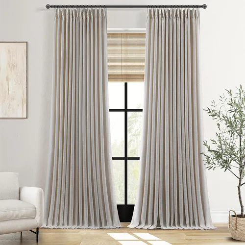 Miniatura 38 de Cortinas de lino plisadas