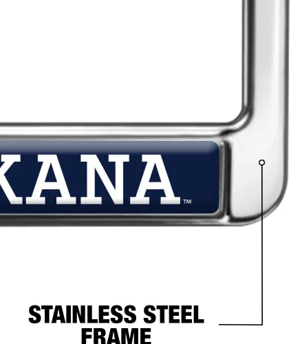 Miniatura 5 de Texas A&M University - Texarkana Mascot - Marco de metal estándar para placa de matrícula de tamaño completo
