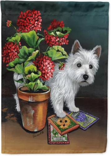 Miniatura 398 de Caroline's Treasures PPP3097CHF - Pijama de Navidad con diseño de bulldog francés para colgar en la pared, poliéster, tamaño de casa, multicolor