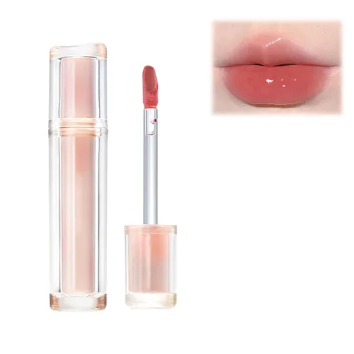 Miniatura 10 de Ice Watery Lip Glossr (té helado de espejo, gelatina ligera Waterys Essence Lips Glaze, brillo tintado hidratante (#04 té negro atardecer, 0.1 fl oz)