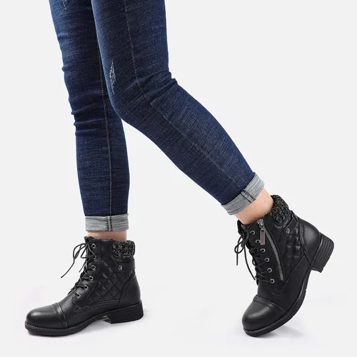 Miniatura 2 de STQ - Botas de combate para mujer