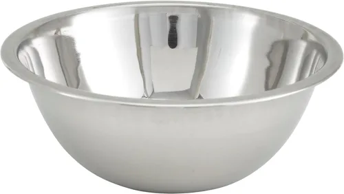 Miniatura 5 de Winco Cuenco para mezclar de acero inoxidable resistente de 5 cuartos, profundo