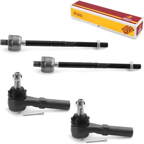 Miniatura 64 de Metrix Premium Chassis Parts - Juego de 4 barras de acoplamiento interior y exterior para Audi A3 15-16, Seat Leon 06-20 (México), 09-17 Volkswagen