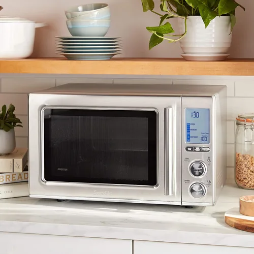 Miniatura 2 de Breville BMO850BSS Horno de Microondas de Encimera Smooth Wave, Acero Inoxidable Cepillado