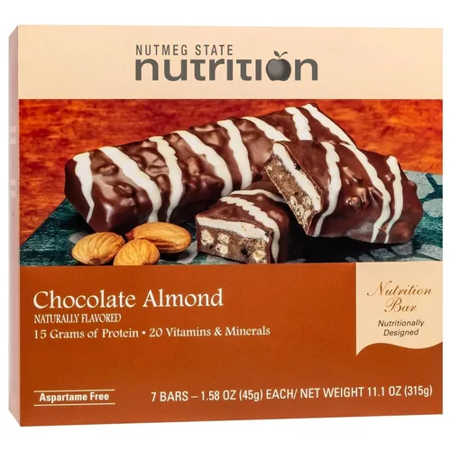 Miniatura 9 de Nutmeg State Nutrition Barras altas en proteínas, 7 porciones por caja (1 caja (7 porciones), chocolate negro S'mores)