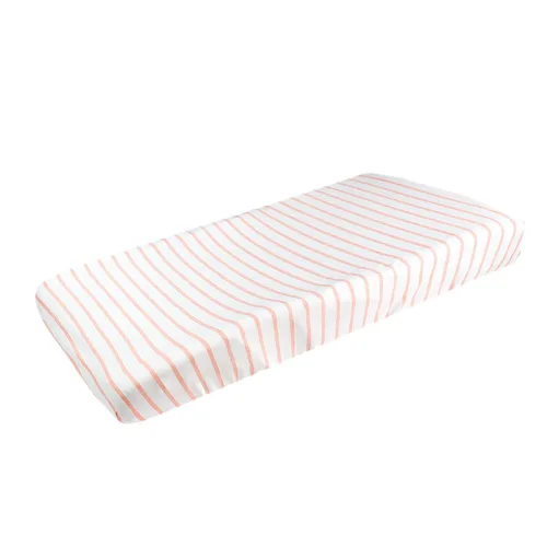 Miniatura 15 de Copper Pearl Funda de punto prémium para cambiador: suave, elegante y universal para todos los cambiadores de pañales estándar, fundas de cambiador