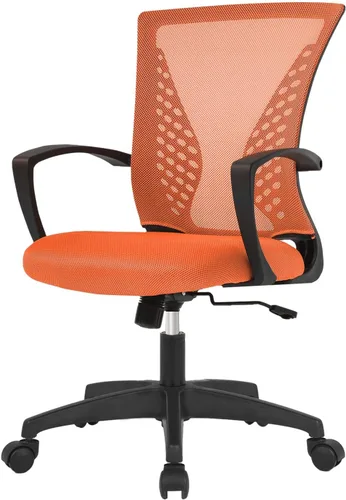 Silla de escritorio de oficina, silla ergonómica para juegos de computadora con ruedas giratorias de 360 grados, sillas de escritorio de oficina en