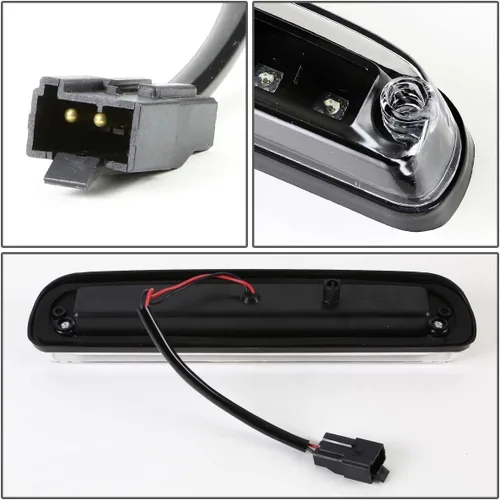 Miniatura 4 de DNA MOTORING 3BL-FRAN93-LED-BK Luz de freno LED de montaje alto tercera con carcasa negra