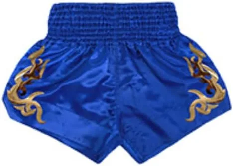 Miniatura 2 de OYSTERBOY Pantalones cortos clásicos de Muay Thai para hombres y mujeres, boxeo, kickboxing, artes marciales mixtas, ropa de lucha BJJ