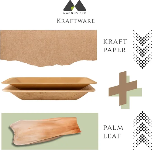 Miniatura 5 de Palmkraft - Plato profundo cuadrado de postre de 4 pulgadas (50 unidades), cuenco resistente desechable de 4 onzas, paquete de fiesta similar al