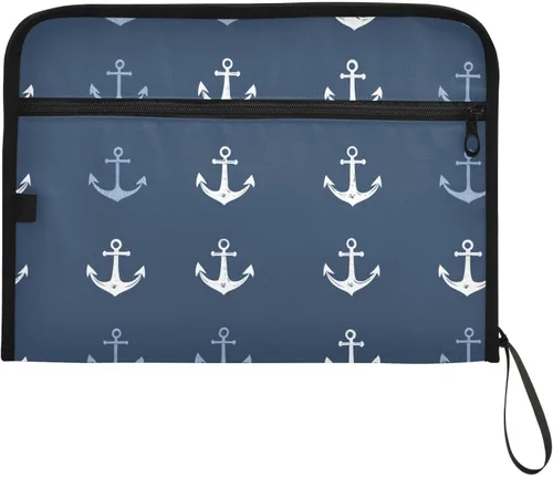 Miniatura 12 de Gredecor 13 Pockets File Folder Organizer A4/Letter Water Resistant Document Bag with Zipper Filing Folder Expanding File Pouch Storage for School