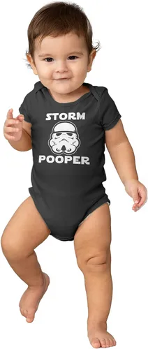 Miniatura 5 de Sith Happens Bodysuit, Funny Baby Clothing, Star Wars Inspired, Black 0-3 mo