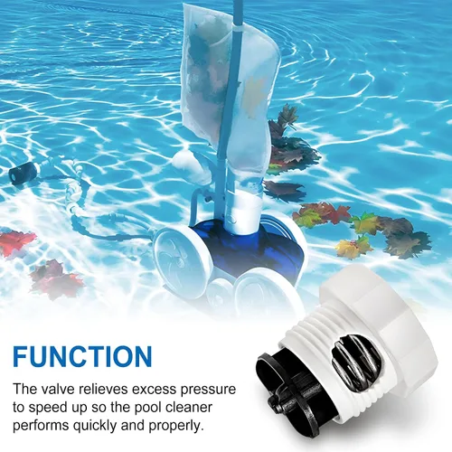 Miniatura 6 de Repuesto de válvula de alivio de presión 9-100-9002 para limpiador de piscinas Polaris 180, 280, 380, 280 TankTrax, 480 Pro, 3900 Sport Pressure
