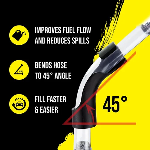 Miniatura 5 de Doblador de Manguera Mission Automotive - Pack de 2, Negro, Resistente al Petróleo, Doblador de Manguera de Combustible - Previene Curvas