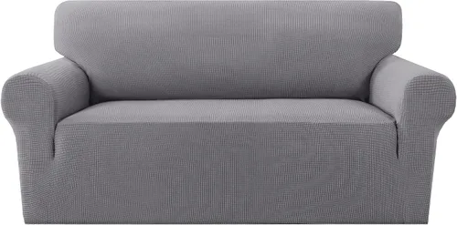 Miniatura 34 de MeilleMaison Funda elástica para silla reclinable, funda para sofá de 1 pieza con parte inferior elástica, lavable, protector de muebles Negro