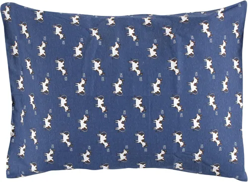 Miniatura 4 de Hudson Baby Funda de almohada unisex de algodón para bebés y niños pequeños, tractor y vaca, talla única