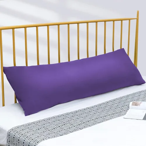 Miniatura 2 de DOWNCOOL Relleno de almohada de cuerpo completo de lujo con cubierta de fibra - Almohada de cuerpo ultra suave para dormir - Relleno de almohada
