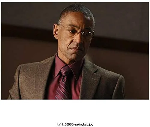 Giancarlo Esposito de pie en traje y gafas (Breaking Bad Temporada 4 - Gus Frang) - 8 pulgadas x10 pulgadas FOTOGRAFÍA Performer & Actor Color