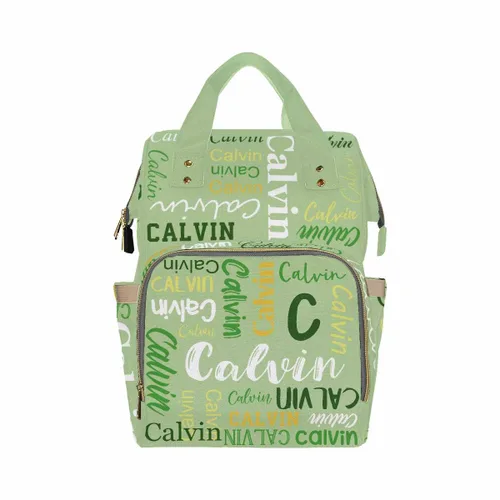 InterestPrint Bolsa de pañales con nombre, mochila personalizada para hombres y mujeres, Color 17, Mochilas Daypack