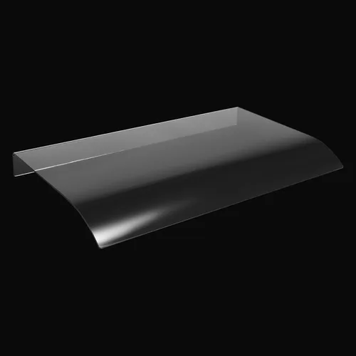 Miniatura 3 de Toldo para puerta de ventana, 47.2 x 15.7 pulgadas, toldo exterior de policarbonato para puerta de entrada exterior, toldo voladizo para puerta