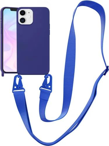 Miniatura 88 de Funda compatible con iPhone 13 con correa, funda cruzada para iPhone con cordón, ajustable, a prueba de golpes, protección contra caídas, funda