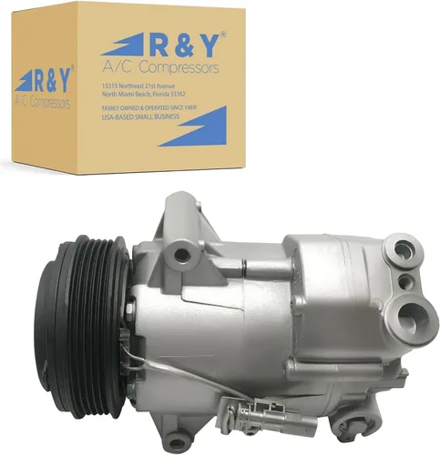 Compresor de CA RYC y embrague de A/C AEG273 (se adapta a Buick Verano 2.0L, 2.4L 2012, 2013, 2014, 2015, 2016, 2017)