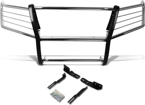 Miniatura 8 de DNA MOTORING GRILL-G-059-BK - Protector de rejilla para parachoques delantero, color negro, compatible con Sequoia 01-07