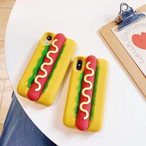 Miniatura 7 de Fundas de teléfono Kawaii compatibles con iPhone 6 Plus/7 Plus/8 Plus, linda cubierta protectora de silicona suave 3D con dibujos animados de hot