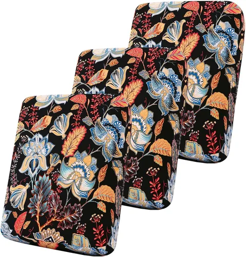 Miniatura 23 de Smiry Fundas de cojín de sofá estampadas, fundas elásticas suaves para sofá, fundas de sofá lavables antideslizantes, protector de muebles para Beige