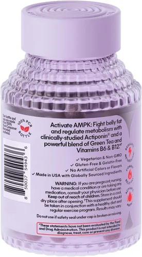 Miniatura 8 de Lemme Burn - Suplemento para el metabolismo, quema de grasa abdominal + activador de AMPK para hombres y mujeres con Actiponin Gynostemma