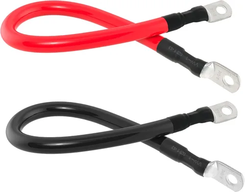 Miniatura 10 de Cable de batería 1/0 AWG 1/0AWG Calibre Cables de inversor de batería para automotriz, solar, marino, barco, RV, automóvil, motocicleta