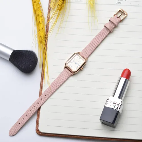 Miniatura 2 de ANNEFIT Correa de reloj de cuero para mujer, 0.394 in, 0.472 in, 0.512 in, 0.551 in, 0.591 in, 0.630 in, 0.709 in, 0.787 in, correa de repuesto