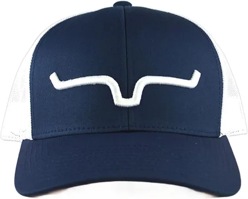 Miniatura 3 de Kimes Ranch Gorra de camionero con espalda de malla semanal índigo para hombre