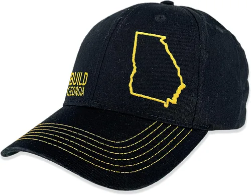 Miniatura 2 de John Deere Build State Pride - Sombrero completo de sarga negro y gris