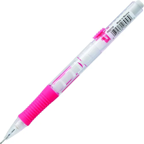 Miniatura 3 de Lápiz mecánico Pentel QUICK CLICK (0.7mm), cañón rosa, caja de 12 lápices (PD217P)