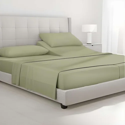 Miniatura 29 de SlumberWell Giza Sheets Twin - Sábanas de 100% algodón egipcio Giza - Juego de 4 piezas - Tamaño individual - Gris oscuro sólido