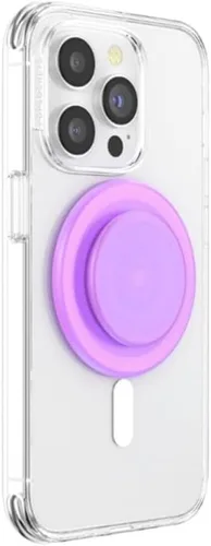Miniatura 5 de PopSockets Agarre para teléfono con MagSafe y soporte con patas, soporte magnético, parte superior intercambiable, sujeción segura para fundas rosa